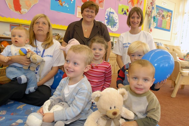 Whitburn Children's Centre celebrated Sure Start Week in 2009 with a Teddy Bear's picnic. Remember it?