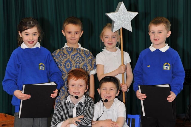 Do you recognise any of the cast of the Barnard Grove Primary School Nativity play in 2012?