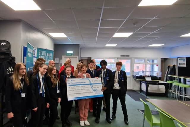 Councillors and youngsters in Warsop are celebrating after receiving just over £250,000 for community projects in the village.