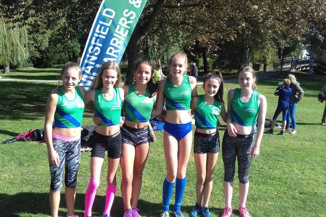 This group of Harriers U13's prepare to race in the summer sunshine. Does this event look familiar?