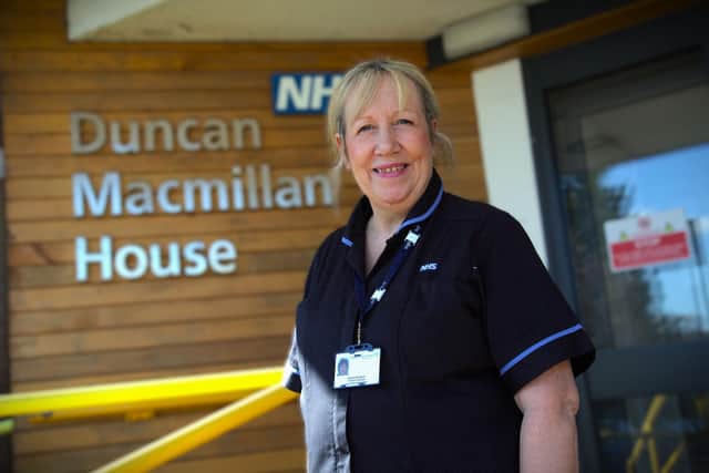 Pictured: Pauline Roebuck, Facilities Assistant at Notts Healthcare