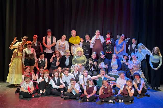 The cast of Pinocchio