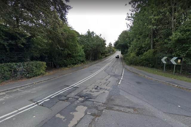 The crash occurred on the B600 Moorgreen near to the junction of Engine Lane, Newthorpe.