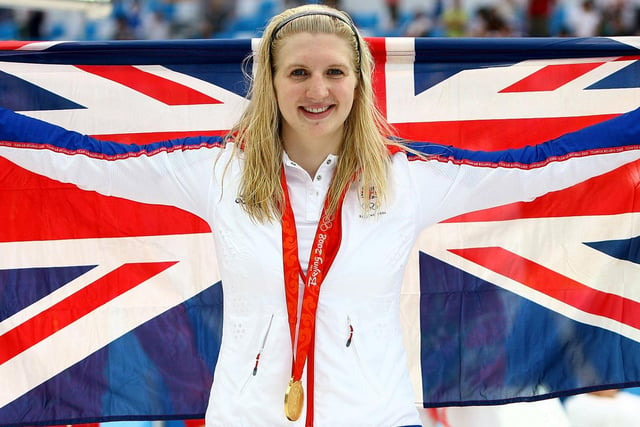 Rebecca Adlington wrote herself into the world's sporting history when she won the 800m freestyle final at the 2008 Beijing Olympics in a new world record time of 8:16:22. She also won the 400m freestyle gold and became the first woman to win swimming gold for Great Britain since Anita Lonsbrough in 1960.