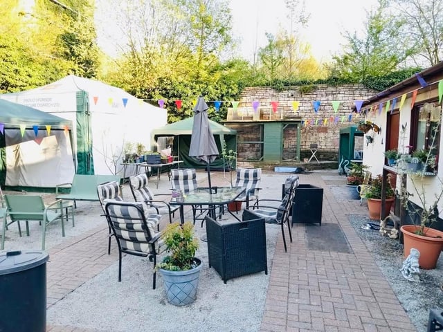 Visiting the tea room and purchasing food and drinks is one way to support the charity, as the funds generated through The Secret Garden go into the rescue.
