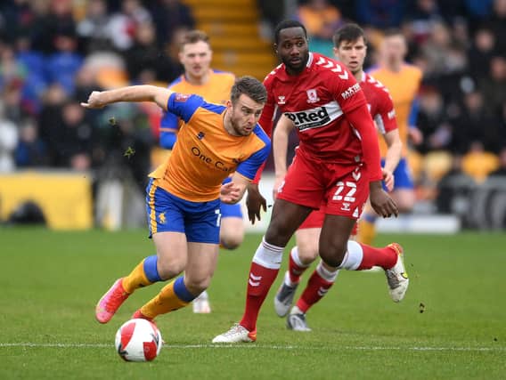 Mansfield Town's Rhys Oates is a 25/1 shot to be League Two's top scorer.
