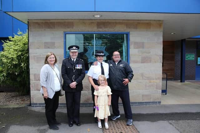 Rachel was among 47 new recruits who passed out at a ceremony at Sherwood Lodge HQ yesterday (Friday, August 6).
