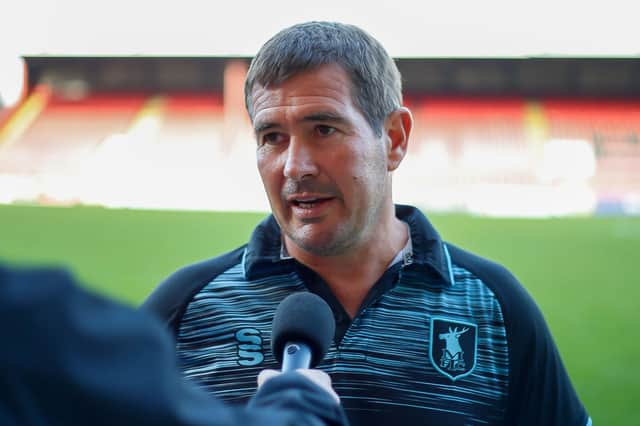 Mansfield Town manager Nigel Clough - has his squad stretched to its limits right now. Photo: Chris Holloway/The Bigger Picture.media.