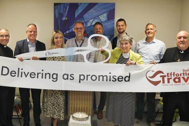 The chaplaincy team and airport managers opened the new multi faith room at EMA this week