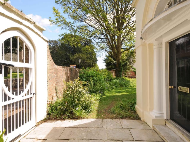 This 8 bed house in Bidbury Lane, Old Bedhampton, is on the market for offers in excess of £1.8m. It is listed by Fine and Country.