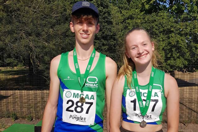 Matt Young and Amelia Arbon at the Midlands.