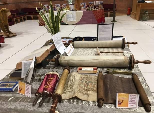 Ancient artefacts on show at the historic Bible Comes to Life exhibition