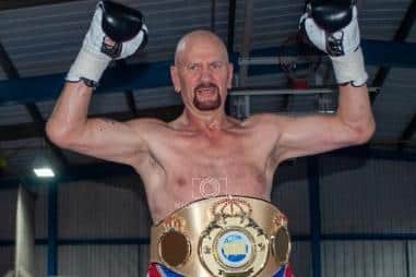 Steve Ward - WLO cruiserweight champion of the world.