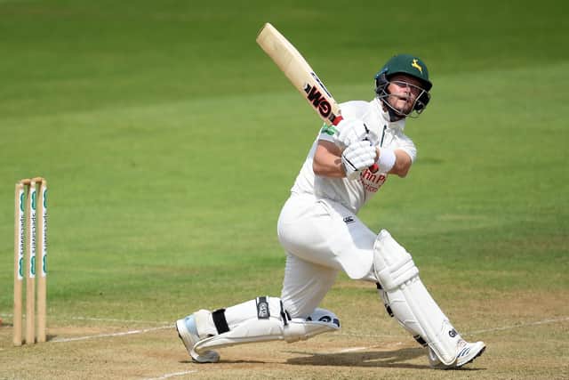 Ben Duckett shared a 195 run stand with Joe Clarke.