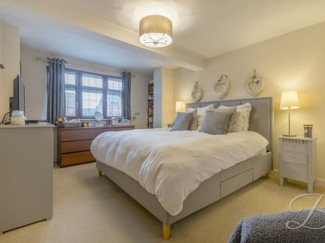 The first and largest of the four bedrooms is the master, which overlooks the front of the property. It has access to a private en suite shower room.