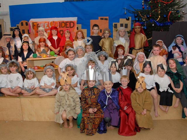 The Bagthorpe Primary School Foundation Unit nativity in 2011.