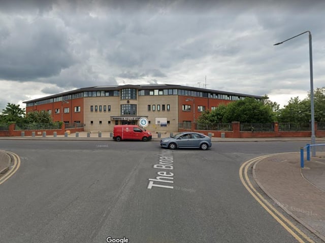 The Broadway in Mansfield Town Centre: 17 offences