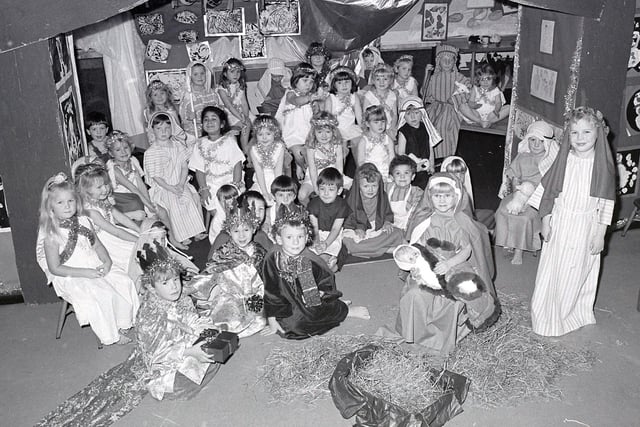 Mansfield's Berry Hill Nurser's nativity from 30 years ago