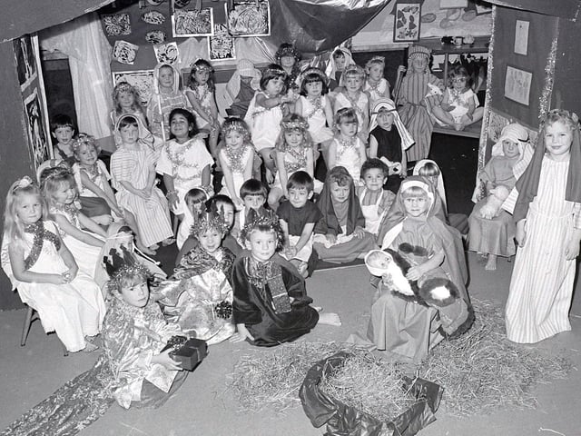 Mansfield's Berry Hill Nurser's nativity from 30 years ago