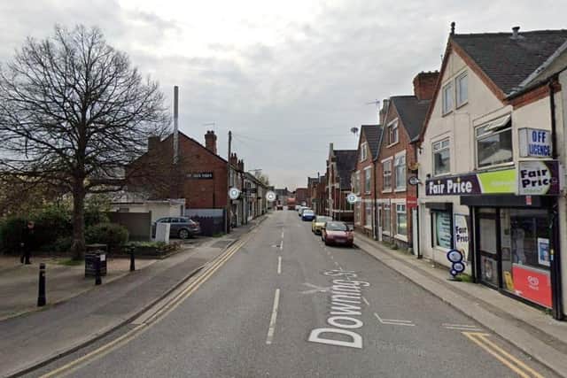 Officers were called to Downing Street, Sutton, after a man in his 40s was attacked