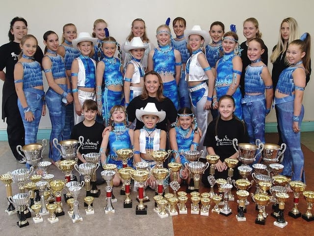 Mansfield Academy School of Dance awards from 2001