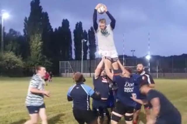 Mansfield RUFC players are training hard for the new season.