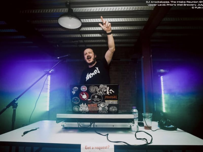 Local DJ Gary Newey, also known as DJ Arockalypse, is one of the 'Upper Level' organisers.