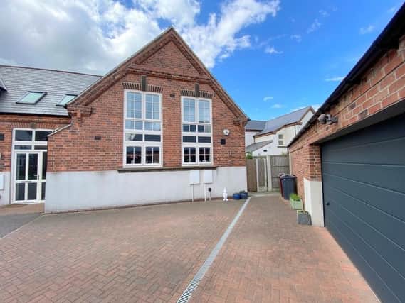 This converted school, a three-bedroom property on Goose Green Lane in Shirland, is on the market for £320,000 with estate agents Smartmove Homes, of Ripley.