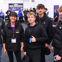 In Pictures: Roadshow gives construction students hands-on insight into tools of the trade