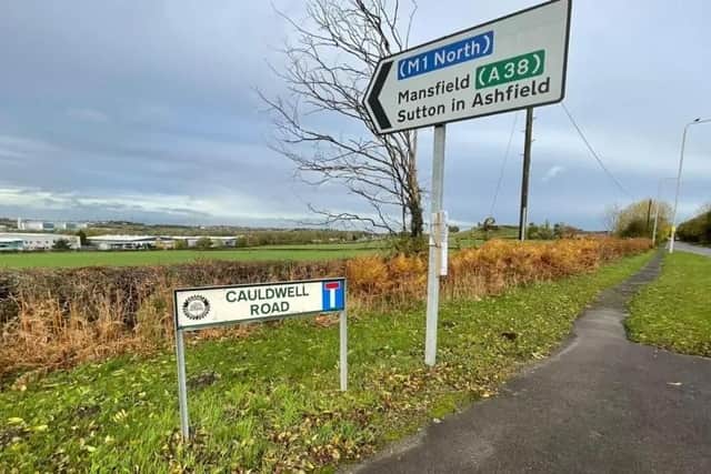 The solar farm is planned for agricultural fields at Hamilton Hill Farm in Sutton, bounded by Cauldwell Road, Hamilton Road and Coxmoor Road.
