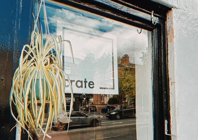 Crate Vinyl Café is a popular Nottingham record store, perfect for vinyl collectors and rated 5 stars.