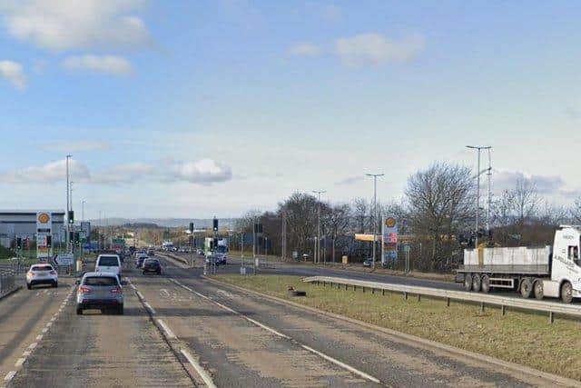 The incident took place on Tuesday morning (March 29) on the A38.
