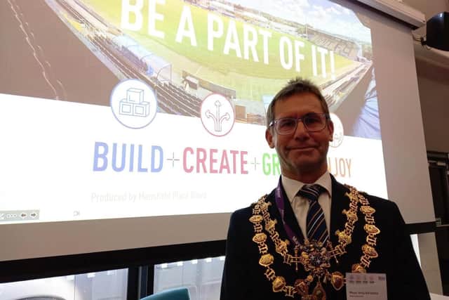 Mayor Andy Abrahams says Mansfield is 'ready to take off'. Photo: Submitted