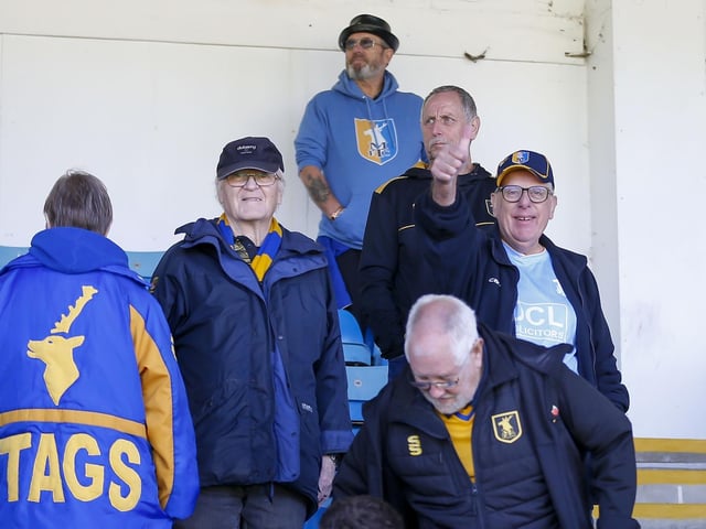 Stags fans at Gillingham.