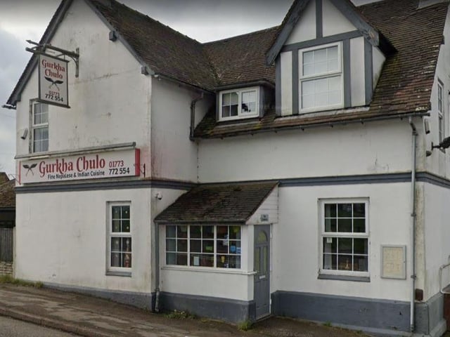 Gurkha Chulo, on Nottingham Road, Selston, has a rating of 4.7