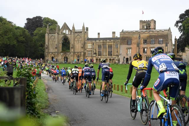 Newstead left its mark on the national sports scene when it featured on stage four of the 2017 Tour of Britain.