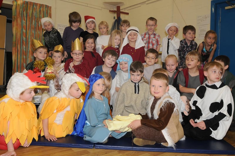 Abbey Prinary School's Year 2 nativity.