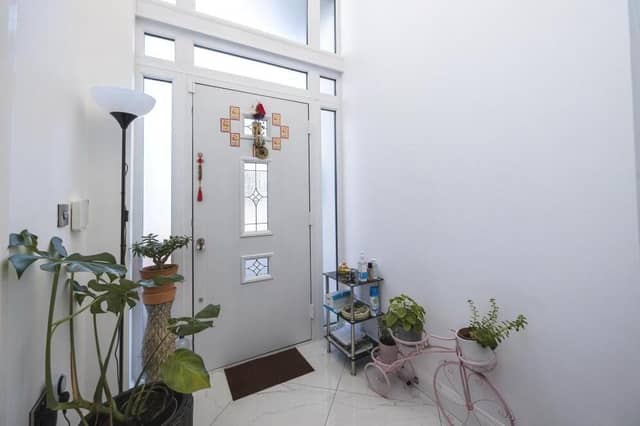 Let's take a tour of the interior of the Percy Street property, starting in the entrance hall.