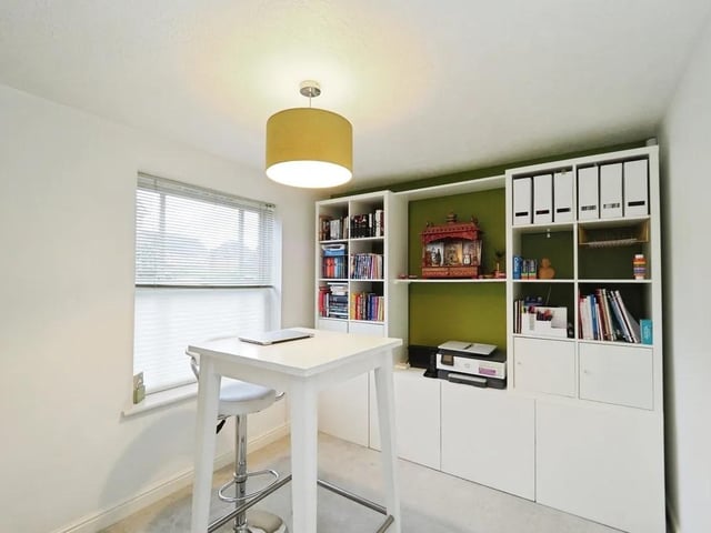 The property features ample space for a home office.