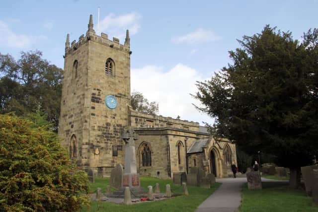 Eyam Parish Church.