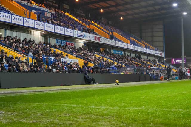A great turnout of fans on a grim night for weather. Photo by Maynard Manyowa