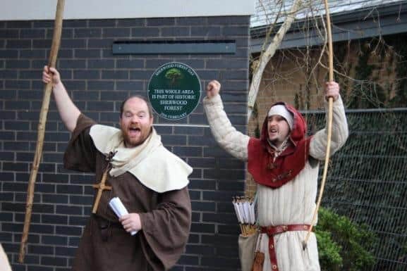 Portland Charity joined in the celebration of Sherwood Forest Day on 20th February