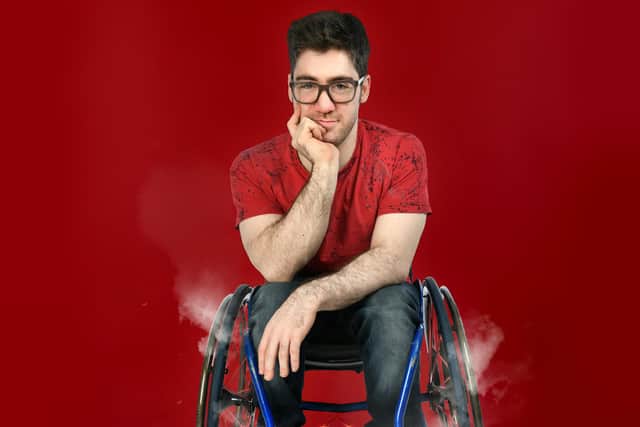 Aaron Simmonds, who will be bringing his raucous 'Hot Wheels (Work In Progress)' show to OneFest.