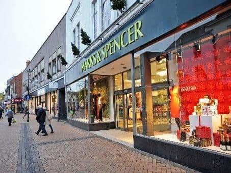 Mansfield's Marks & Spencer store on West Gate
