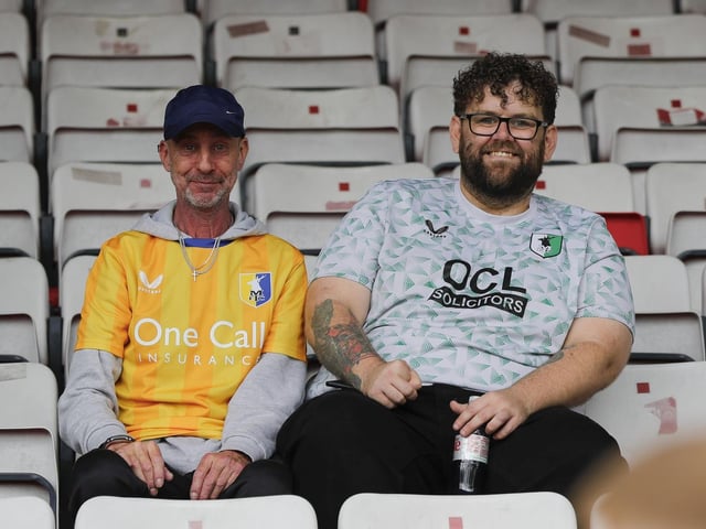Mansfield Town fans watched a game to forget at Sincil Bank.