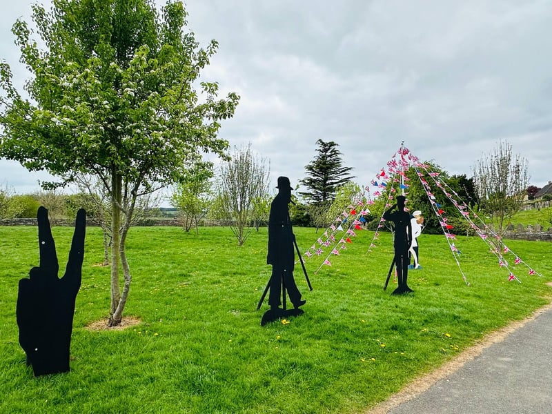 The Warsop Poppy Gang is renowned for going the extra mile in creating Remembrance displays and honouring military service in war time conflicts.