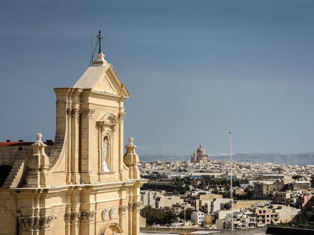 Malta's capital Valletta was recently voted the sunniest city in Europe.