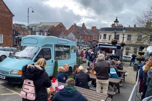 Toll Bar Square was buzzing with visitors on Sunday, March 13. Image: Kimberley Food Fest.