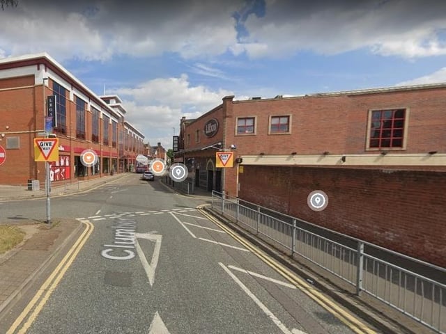 The joint fifth-highest number of reports of violent and sexual crimes in Mansfield in December 2022 were made in connection with incidents that took place on or near Clumber street,: 5 reports of violent and sexual offences