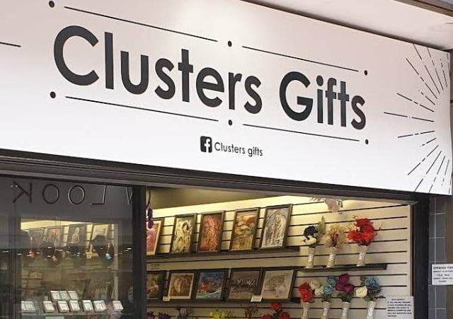 Clusters Gifts, 42, Idlewells Shopping Centre, Forest St, Sutton-in-Ashfield NG17 1BP: Clusters Gifts provides a diverse selection of items, focusing on gifts and home decor. They offer a range of scented bath and soap gifts, home decor such as cushion covers and flower arrangements, various cards, including handmade options for Christmas, birthdays, and weddings, and a variety of Christmas-themed items and other seasonal products.